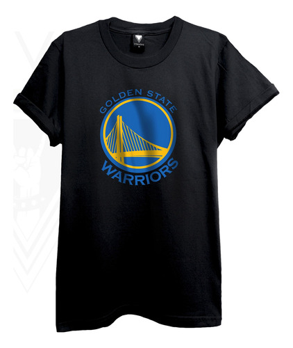 Remera Premium Logo Golden State Warriors - Básquetbol 