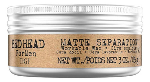 Cera De Separación Para Hombres Tigi Bed Head Men 2.65oz