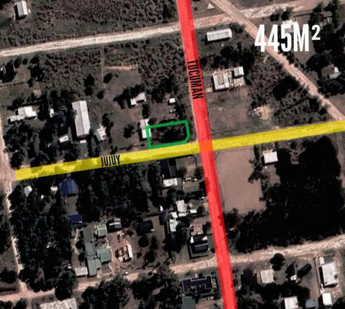 Terreno En Venta - 445mts2 - Balneario Marisol