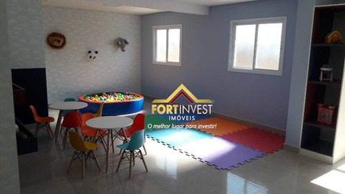 Imagem 11 de 25 de Apartamento Com 2 Dormitórios À Venda, 54 M² Por R$ 294.400,00 - Mirim - Praia Grande/sp - Ap2034