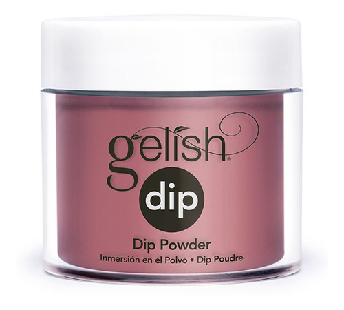 Gelish Dip Powder 23gr Polvo De Inmersion Lust At First Sigh Color Marrón