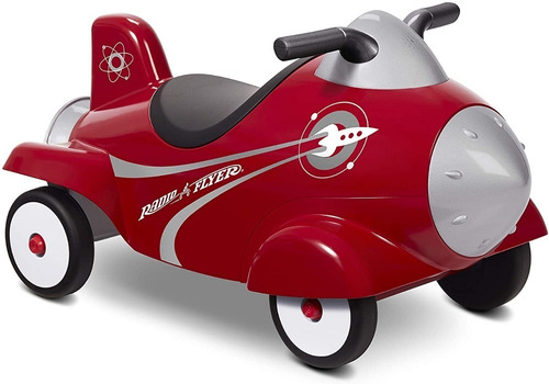 Triciclo Radio Flyer Retro Rocket Ride On Color Rojo