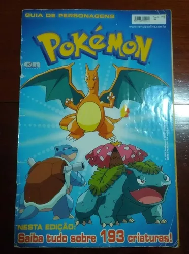 GUIA DE PERSONAGENS - POKEMON - 9788543210377 - Livros na  Brasil