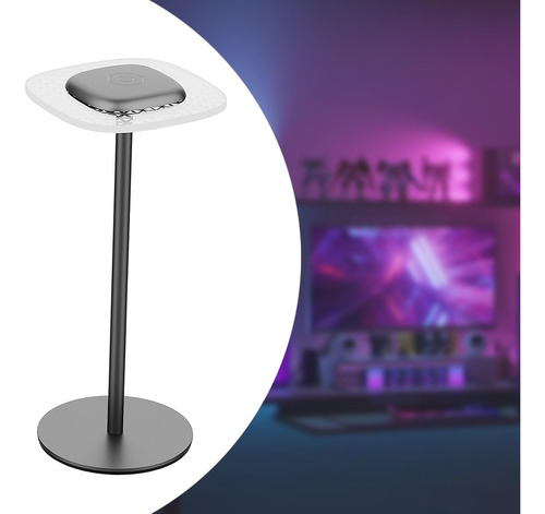 Lámpara De Escritorio Led Con Luz Rgb, Recargable, Cuadrado