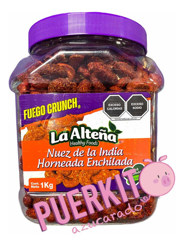 Nuez De La India Horneada Enchilada 1 Kg