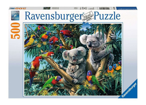 Ravensburger Rompecabezas: Koalas En El Árbol 500 Piezas