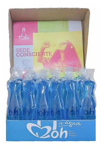 Oh A Água Alcalina Oceânica 512 Ml. Caixa Com 20 Unidades