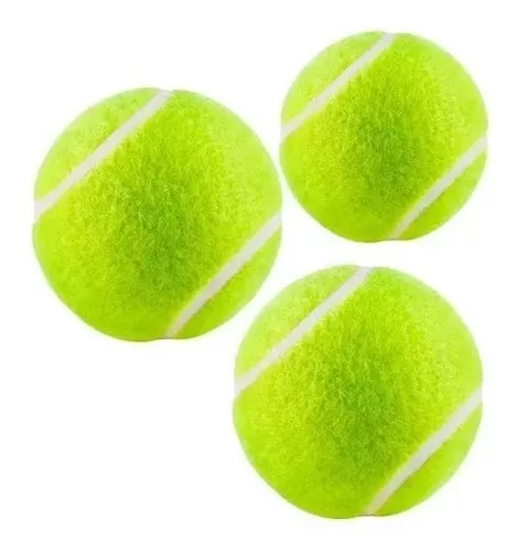 Pelota de tenis Artengo TB120 x3 punto verde