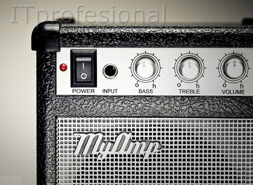 Imagen 3 de 4 de Parlante Retro My Amp - Conexión Usb O Pilas