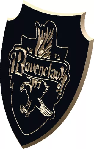 Placa Decorativa Filme Harry Potter Corvinal Ravenclaw no Shoptime