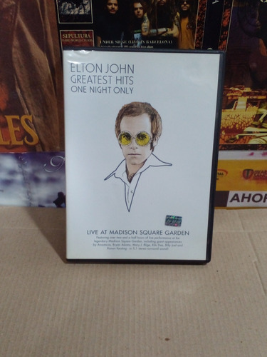 Elton John - Greatest Hits One Night Only - Dvd Muy Buen Est