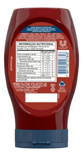 Kit C/3 Ketchup Hellmann's Tradicional 380g