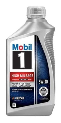 Aceite Mobil 1 5w30 Alto Kilometraje Botella 946ml