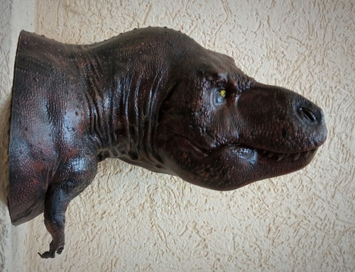 Busto De T-rex-tiranosaurio -dinosaurios Decorativos