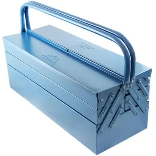 Caixa De Ferramentas Fercar Sanfonada 5 Gavetas Metal 50cm Azul