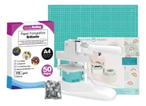 Comprar Kit Botonera Button Press + 60 Chapitas E Insumos - Ss13
