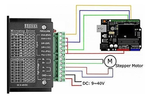 Mysweety Tb 5 Controlador Driver Motor Stepper Cnc Nema Eje