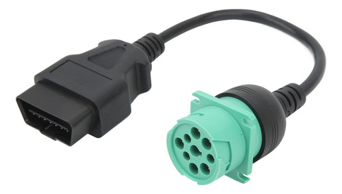 Adaptador De Cabo De Diagnóstico De Caminhão Obd2 De 9 Pinos