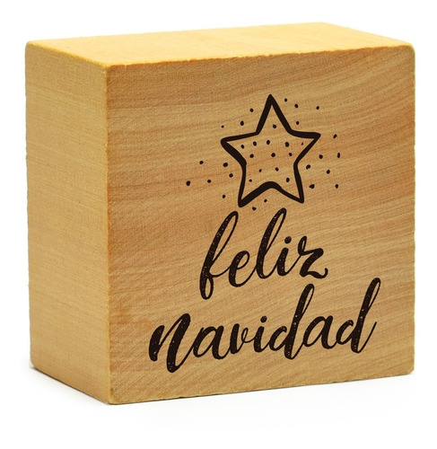 Sello Decorativo Emprendedores: Feliz Navidad Gr 4.7x4.7 Cm