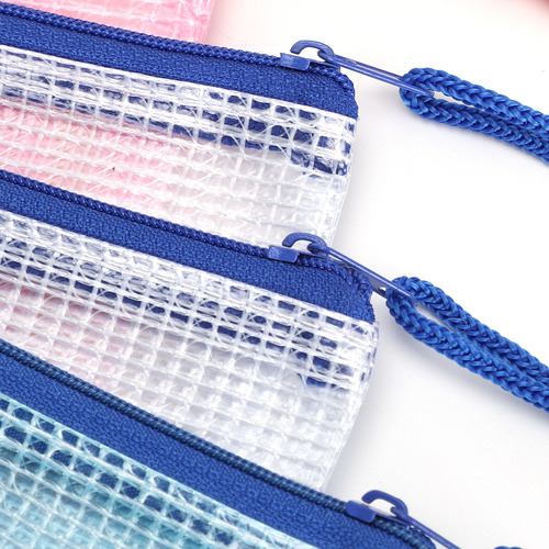 Bolsa De Arquivo Com Zíper De Malha, 10 Unidades, Bolsa Prot