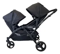 Comprar Coche Doble Cobaby Twinmax Black Color Negro Chasis Negro