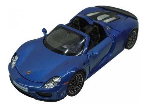 Auto De Colección Porsche 918 Spyder Escala 1:24 Msz C/ Luz