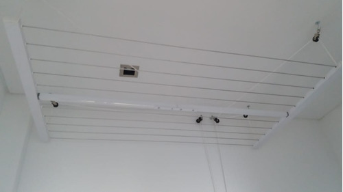 Imagen 6 de 6 de Tendedero De Techo Höllsen Con Manivela, No Se Oxida - Envío