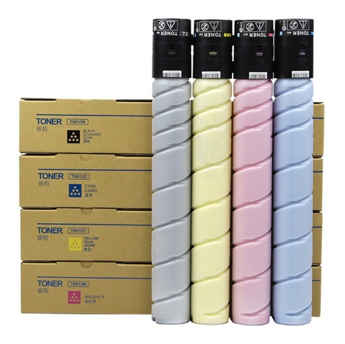 Toner Compatível Com Konica C454 C554 C258 C308 C368 4 Cores