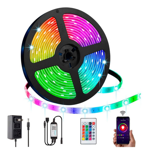 Rollo Led Rgb Con Control Y Bluetooth Rey Ofertas