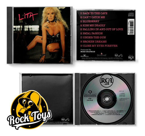 Lita Ford - Lita 1988 Cd Vers. Usa (Reacondicionado)