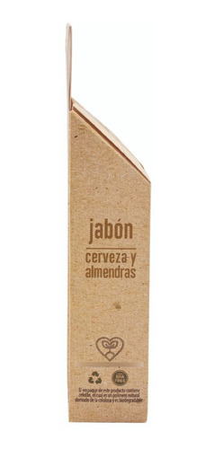 Imagen 6 de 9 de Jabón Artesanal Cerveza Y Almendras 100 G Bam Boo! Lifestyle