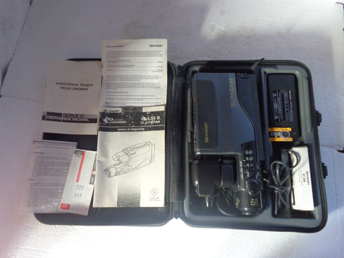 Filmadora Sharp Slim Cam 12x Mod Vl -l50 B Liga/ Leia Mais