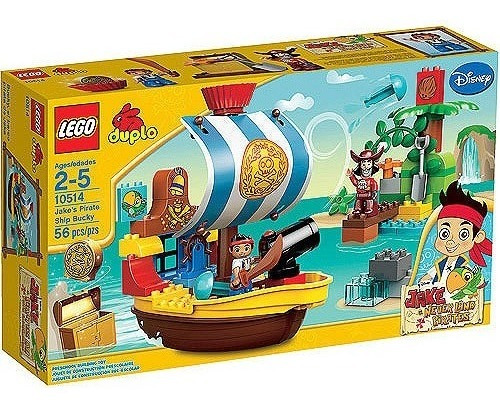 Set Completo Lego Duplo Jake El Pirata Y Barco Buki