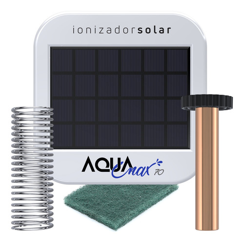 Piscina Limpa Sem Cloro Ionizador Solar Até 70000 Litros Ionizador Piscina Solar Sem Algas
