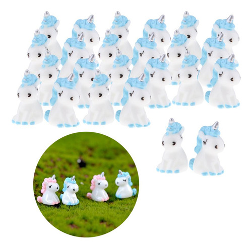 15x 2pcs Estatuas De Adorno Miniatura Accesorio De