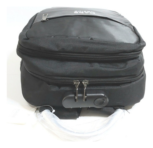 Mochila Notebook Marmitas Alça Reforçada P Livros (wr 2007) Desenho do tecido Preto