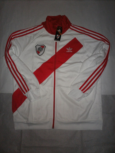 Campera River Blanca - Oficial adidas -