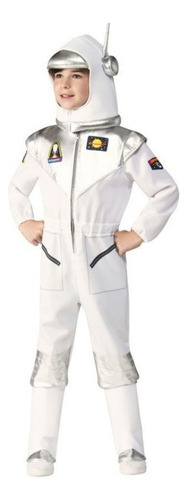 Disfraz De Astronauta Spaceman Cosplay Mono+casco Para Niños A
