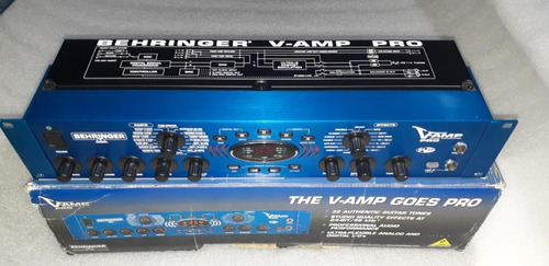 Imagen 2 de 10 de Procesador Efectos Simulador Behringer V-amp Pro Guitarra