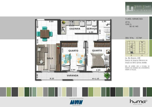 Imagem 13 de 30 de Apartamento 2 Quartos, 1 Vaga De Garagem - Quintas Das Avenidas - Juiz De Fora - Ap0423