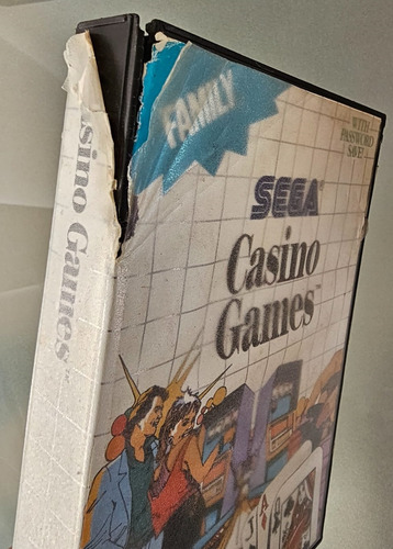 Casino Games En Caja Sega Master System Leer Descripcion (Usado)