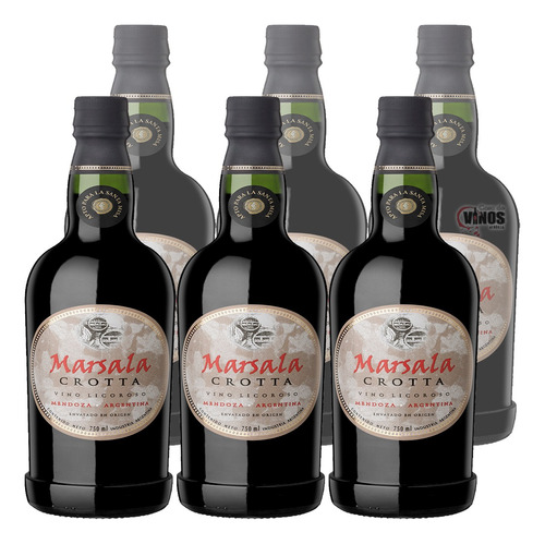 Vino Marsala Crotta 750 Ml Caja X6 Unidades