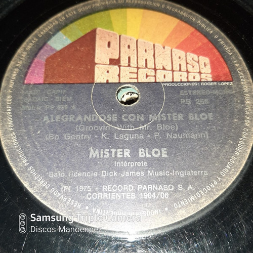 Simple Mister Bloe Parnaso Records C20