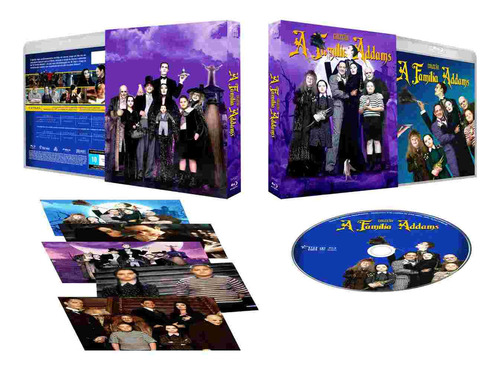 Blu-ray Coleção A Familia Addams 1 E 2