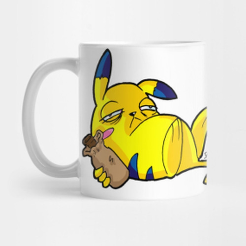 Taza De Ceramica Bichos Pikachu Pokemon Modelo P 10