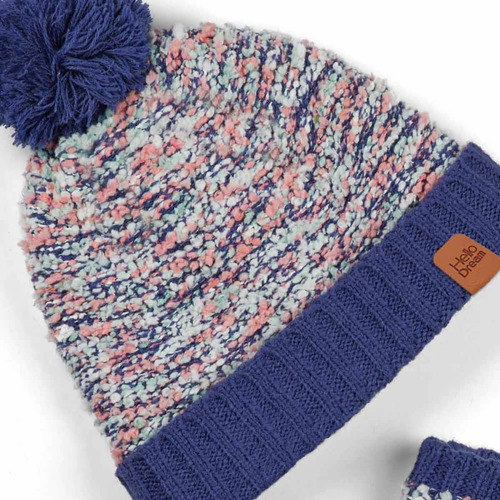 Coordinado De Gorro Y Bufanda Para Niña, Hellodream, 1010890