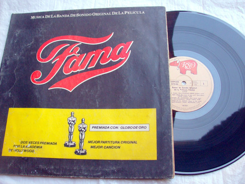 Fama * Banda Sonora Del Film D Alan Parker / Vinilo 1980 Vg+