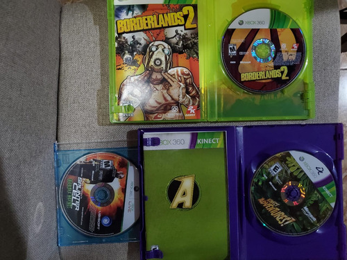 Lote De Juegos Xbox 360 Borderlands 2 Splinter Cell Etc (Usado)