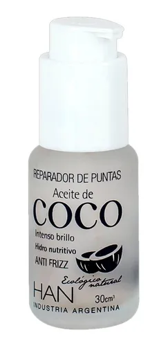 comprar Han Reparador De Puntas Aceite De Coco Brillo Anti Frizz