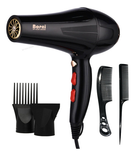 Secador De Pelo Profesional Bopai Bp-8300 Power Max 5000w